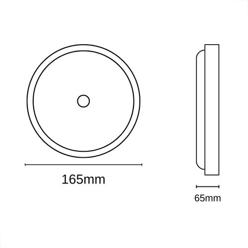 Luminária Sobrepor Painel Plafon Led Sensor De Presença 18w - EMBU LED