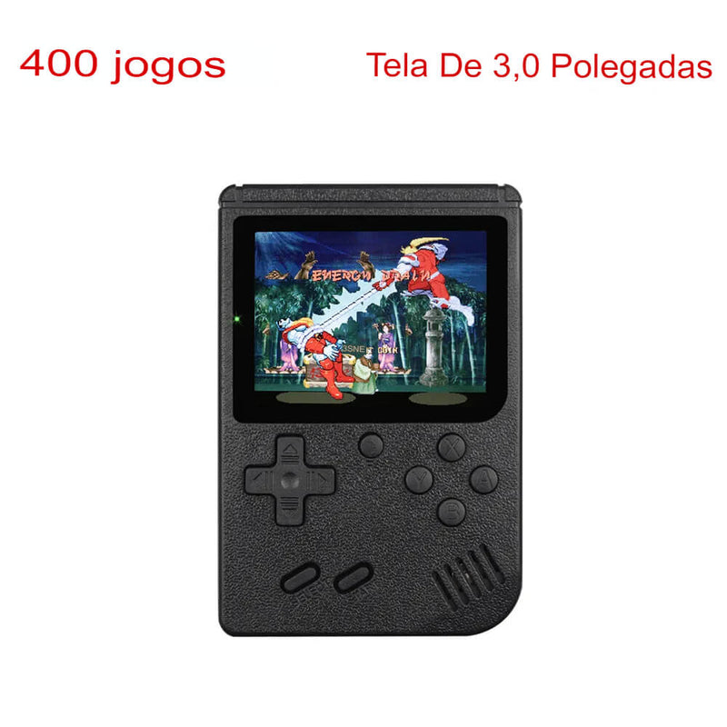 Mini Game Retrô Portatil 400 Jogos