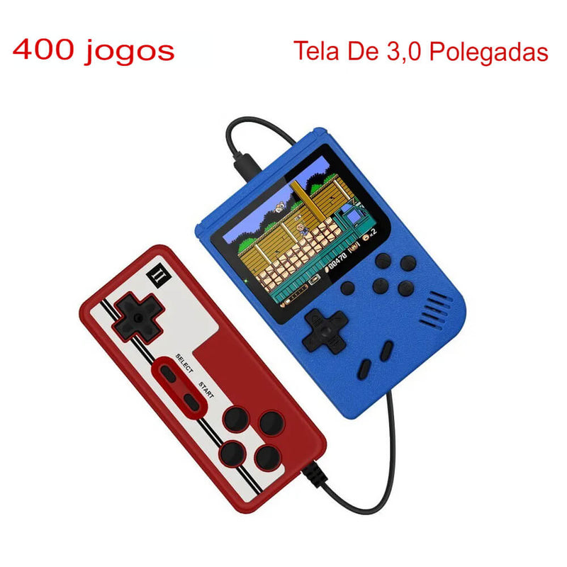 Mini Game Retrô Portatil 400 Jogos