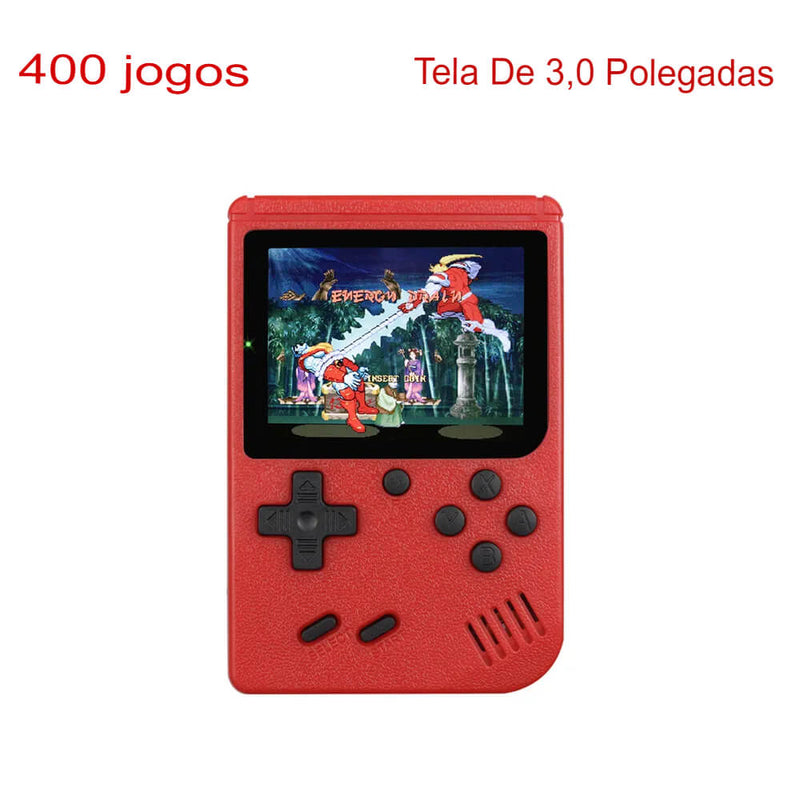 Mini Game Retrô Portatil 400 Jogos