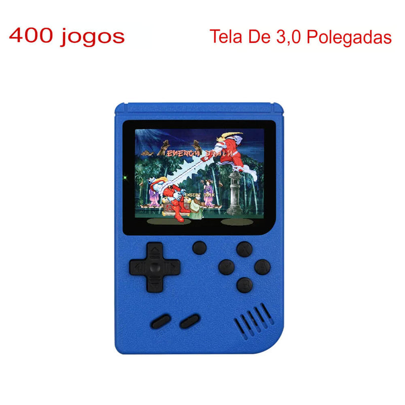 Mini Game Retrô Portatil 400 Jogos