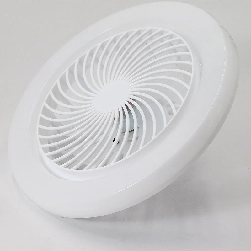 Luminária Led Com Ventilador 2 em 1 | Controle Remoto Incluso