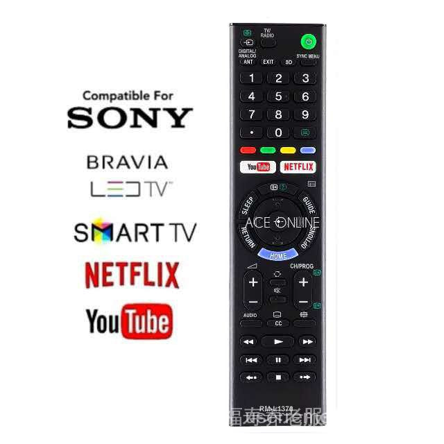 Controle Remoto Tv Sony Smart Rmt-tx300 Netflix Youtube