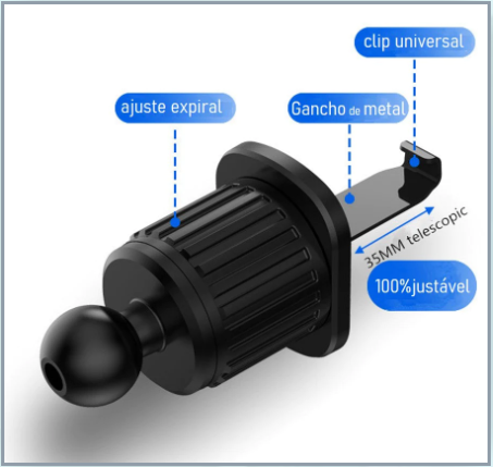 Suporte Veicular Universal MaxTech