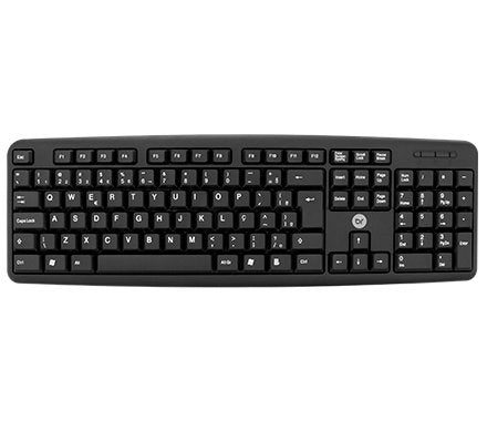 Teclado Preto USB - Bright